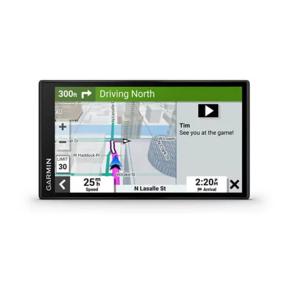 Garmin DriveSmart 66, 6-inch Car GPS Navigator with Bright, Crisp High-resolution Maps and Garmin Voice Assist — изображение 2