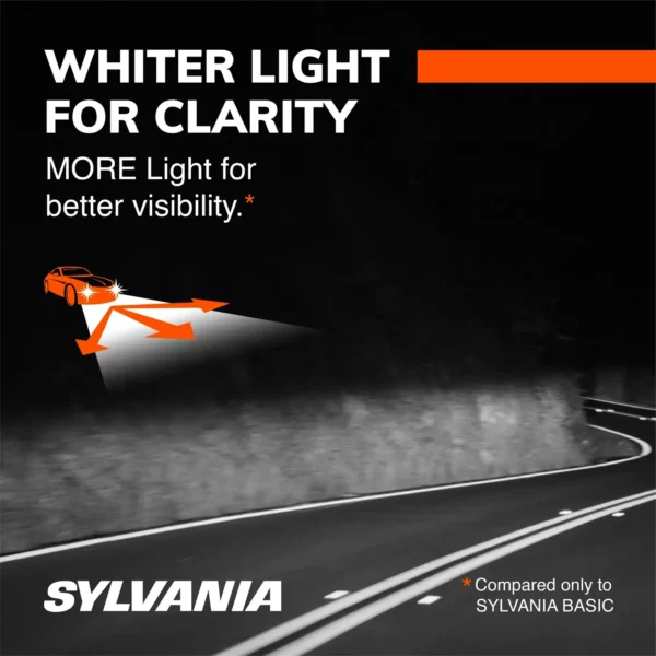Sylvania H11 SilverStar ULTRA Halogen Headlight Bulb, 2 Pack, Compatible with Multiple Cars — изображение 2