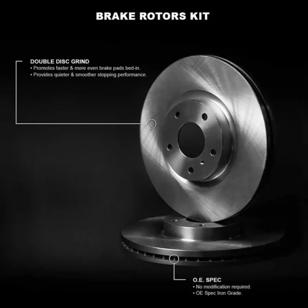 R1 Concepts Wfpn1 73044 R1 Concepts Brake Rotor Blank Fits select- 2007-2011 AUDI S6 — изображение 3